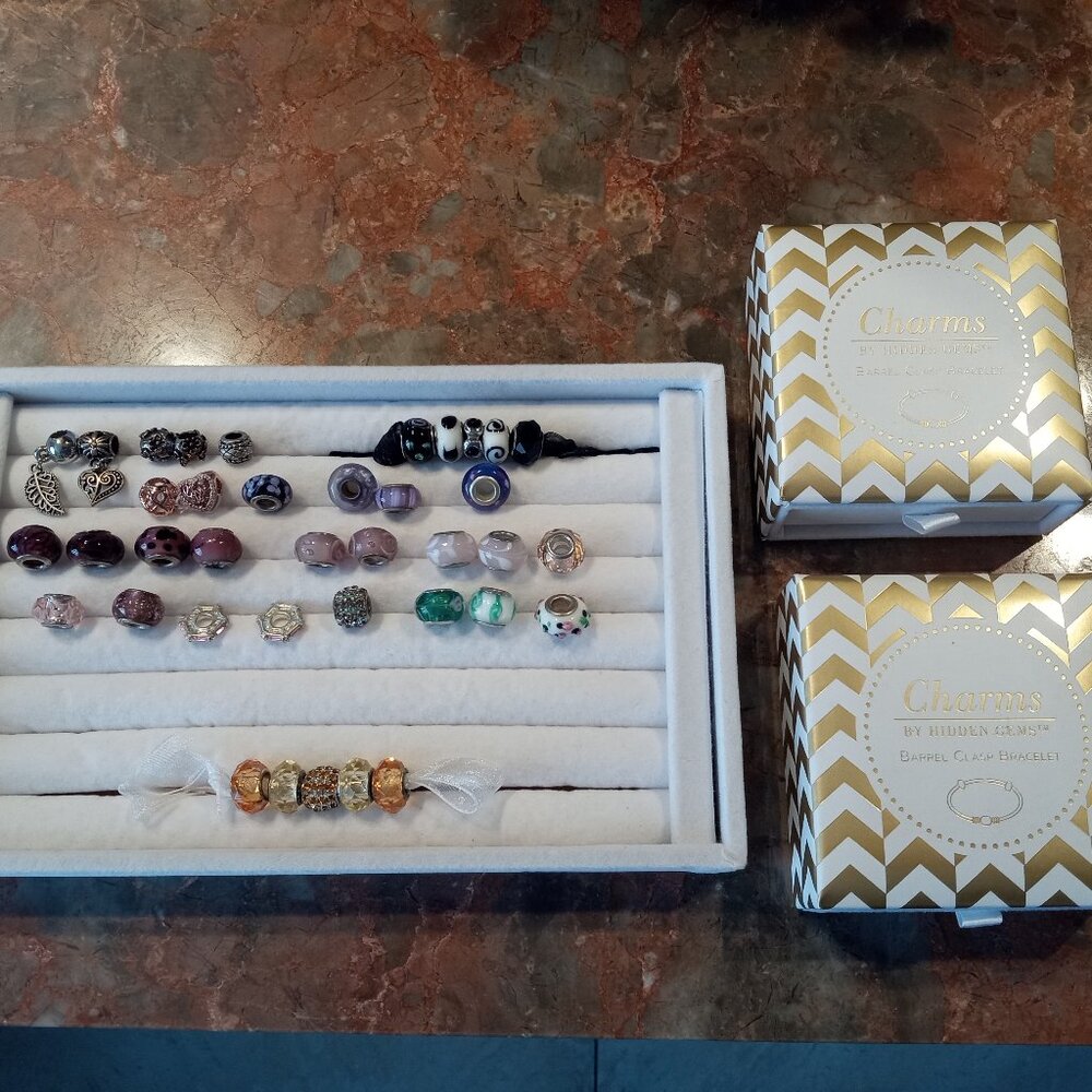Charm Bracelet by Hidden Gems with Charms